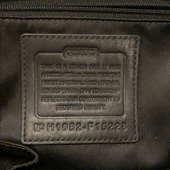 Authentic Coach Handbag - Picture 2 of 4